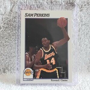 5/$20 Mint 1991 NBA Hoops Sam Perkins NBA Player Card 102!!